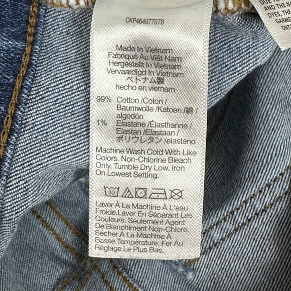 Madewell Mid Rise Perfect Vintage Jeans Medium Wash - Picture 12 of 16